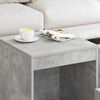 vidaXL Tables gigognes 3 pcs Gris béton Aggloméré