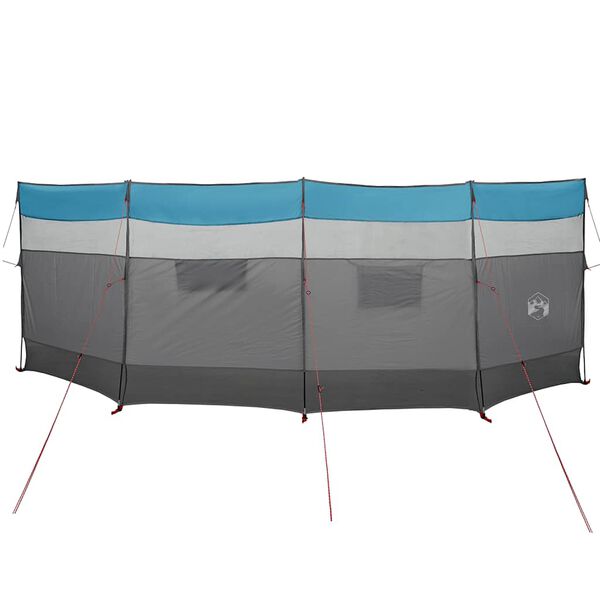 vidaXL Brise-vent de camping bleu 510x153 cm imperméable