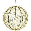 vidaXL Lumi&egrave;re de finial de No&euml;l 750 LED Blanc chaud &Oslash; 50 x 52 cm