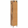 vidaXL Haut Armoire Bois Ancien 34,5 x 34 x 180 cm Bois d'ing&eacute;nierie