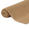 vidaXL Tapis rectangulaire Naturel 80x160 cm Jute