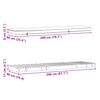 vidaXL Canap&eacute;-lit futon avec matelas 90x206x11 cm bois massif de pin