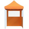 vidaXL Tente de f&ecirc;te Orange 200 x 200 x 306 cm Tissu Oxford