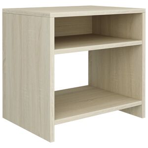 vidaXL Table de chevet Ch&ecirc;ne sonoma 40x30x40 cm Bois d'ing&eacute;nierie