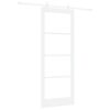 vidaXL Porte coulissante ORKDAL Blanc 83 x 211 cm