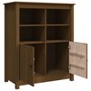 vidaXL Buffet Marron miel 83x41,5x100 cm Bois massif de pin