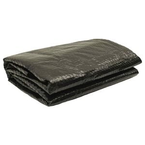 vidaXL Couverture de piscine Noir 488 cm PE
