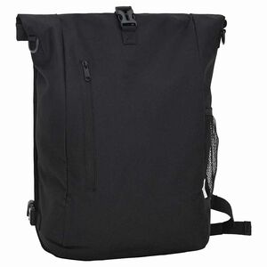 vidaXL Sac &agrave; v&eacute;lo Noir 31 x 13 x 58 cm Polyester