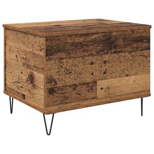 vidaXL Table basse Bois Ancien 60 x 44,5 x 45 cm Bois d'ing&eacute;nierie