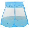 vidaXL Tente de jeu pour enfants avec 250 balles Bleu 102x102x82 cm