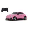 JAMARA Voiture t&eacute;l&eacute;command&eacute;e VW Beetle 1:24 Rose