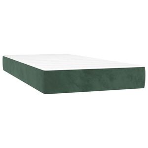 vidaXL Matelas de lit &agrave; ressorts ensach&eacute;s fermet&eacute; moyenne 80x210x20 cm velours