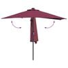 vidaXL Parasol de jardin Bordeaux 294 x 150 x 224 cm