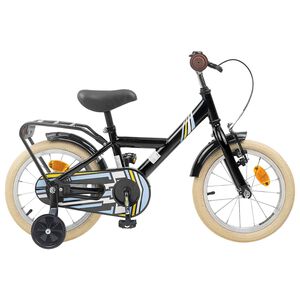 vidaXL V&eacute;lo pour Enfants 12 Pouces pour les enfants de 2 &agrave; 4 ans Noir