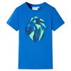vidaXL T-shirt pour enfants bleu 104