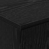 vidaXL Table d'appoint Ch&ecirc;ne noir 35,5 x 35 x 40 cm Bois d'ing&eacute;nierie