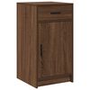vidaXL Table de Toilette avec tiroir 2 pcs Marron 40 x 41 x 75 cm