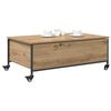 vidaXL Table basse Ch&ecirc;ne artisanal 91 x 55 x 32 cm Bois d'ing&eacute;nierie