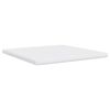 vidaXL Matelas en mousse blanc 200x200 cm 7 zones dureté 20 ILD