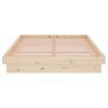vidaXL Cadre de lit sans matelas bois massif