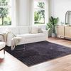 vidaXL Tapis de surface Carr&eacute; SIROLO Beige 120 x 120 cm Polyester