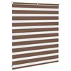 vidaXL Store z&egrave;bre marron 120x100cm largeur du tissu 115,9cm polyester