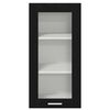 vidaXL Armoire suspendue Ch&ecirc;ne noir 40 x 31 x 80 cm Bois d'ing&eacute;nierie
