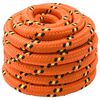 vidaXL Corde de bateau 5 mm 10 m Orange