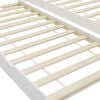 vidaXL Cadre de lit extensible sans matelas blanc bois de pin 90x200cm