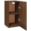 vidaXL Meubles TV 2 pcs Ch&ecirc;ne marron 30,5x30x60 cm Bois d'ing&eacute;nierie