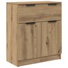 vidaXL Buffet avec tiroir 3 pcs Ch&ecirc;ne artisanal Bois d'ing&eacute;nierie