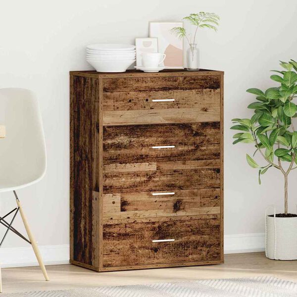 vidaXL Buffet Bois ancien 60 x 31 x 84 cm Bois d'ingénierie