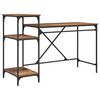 vidaXL Bureau Bois Ancien Bois d'ing&eacute;nierie 135 x 50 x 90 cm