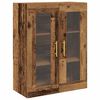 vidaXL Haut Armoire 2 pcs Bois ancien Bois d'ing&eacute;nierie