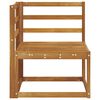 vidaXL Canap&eacute; d'angle ext&eacute;rieur Bois d'Acacia Massif Naturel