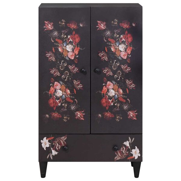 vidaXL Armoires de rangement avec porte Multicolore 60 x 33,5 x 100 cm