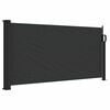 vidaXL Auvent lat&eacute;ral r&eacute;tractable noir 100x300 cm