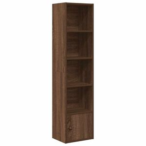 vidaXL Biblioth&egrave;que ch&ecirc;ne marron 31x24x127 cm bois d'ing&eacute;nierie