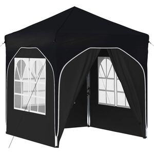 vidaXL Tente de f&ecirc;te pop-up 192 x 192 x 245 cm Anthracite