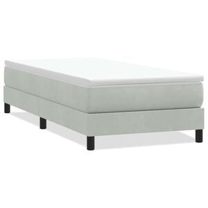 vidaXL Sommier &agrave; lattes de lit sans matelas 80x210 cm velours