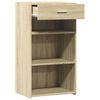 vidaXL Buffet ch&ecirc;ne sonoma 50x42,5x93 cm bois d'ing&eacute;nierie