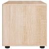 vidaXL Meuble TV VISNES ch&ecirc;ne sonoma 60x40x38 cm bois d'ing&eacute;nierie