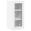 vidaXL Armoire suspendue 2 pcs Blanc 40 x 31 x 80 cm Bois d'ing&eacute;nierie