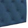 vidaXL T&ecirc;te de lit suspendue Montage mural Bleu 210 x 55 x 7 cm tissu