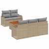 vidaXL Ensemble de canap&eacute; de jardin 6 pc 5-Nombre de places
