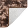 vidaXL Tapis &agrave; poils longs Taupe 200x140 cm