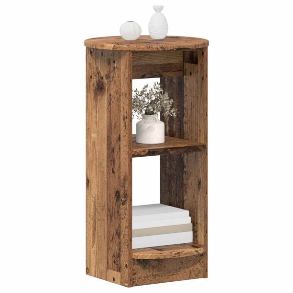 vidaXL Meuble d'appoint Bois ancien 40 x 40 x 75 cm Bois d&rsquo;ing&eacute;nierie