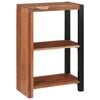 vidaXL &Eacute;tag&egrave;re Marron 50 x 30 x 75 cm Bois d'Acacia Massif