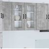 vidaXL Armoire de cuisine Kalmar Gris b&eacute;ton 40 x 31 x 80 cm