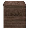 vidaXL Bo&icirc;te de rangement ch&ecirc;ne marron 90x35x35 cm bois d'ing&eacute;nierie